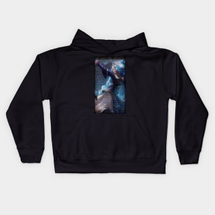 Ashe Mosaic Portrait 5 Kids Hoodie